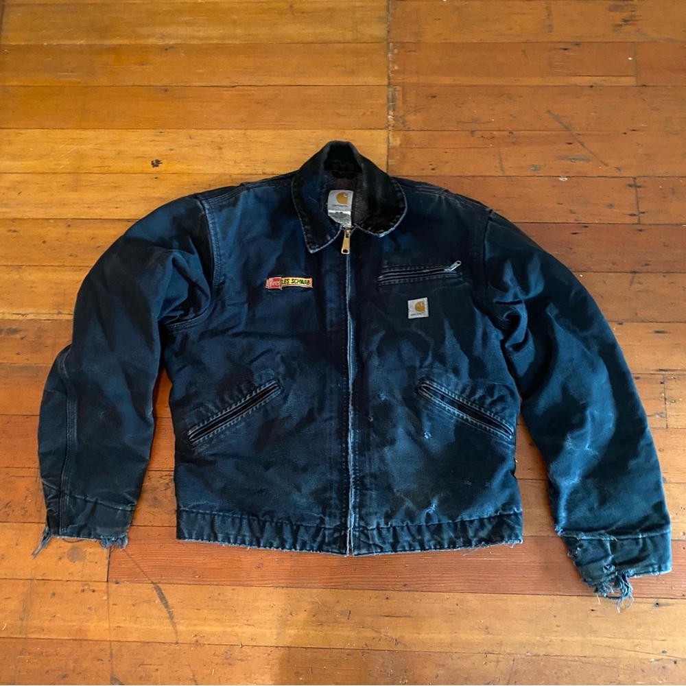 Vintage Carhartt Detroit J01 Blanket Lined Jacket